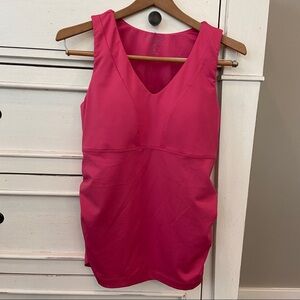 Athleta 2 in 1 Tank Top with Full Adjustable Bra. Size 36D. EUC